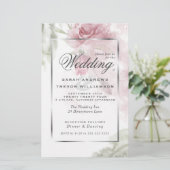 Begroting maar mooie roze roze rozen (Staand voorkant)