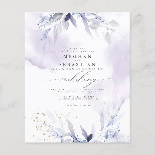 Begroting, maar mooie Waterverf van elegant overtr (Voorkant)