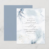 Begroting, maar mooie Waterverf voor puistblauw af (Voorkant / Achterkant)