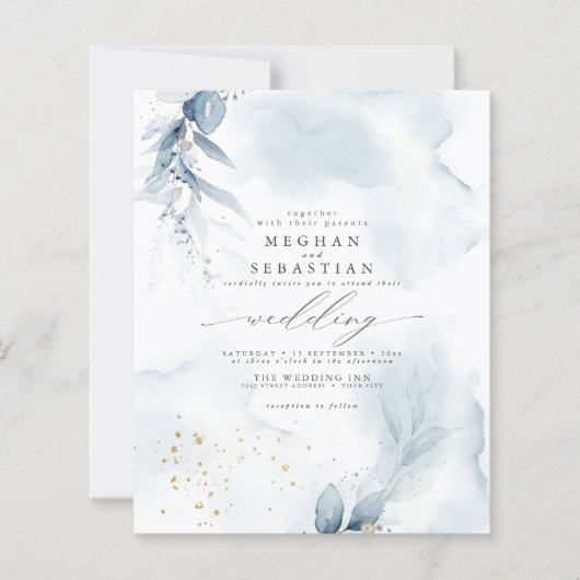 Begroting, maar mooie Waterverf voor puistblauw af (Voorkant)