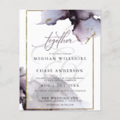 Begroting maar prachtig Abstract Amethyst Paars (Voorkant)