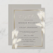 Begroting maar prachtig Elegant Ivory Pampas Grass (Voorkant / Achterkant)