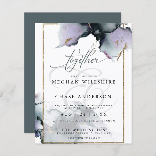 Begroting, maar prachtig gedempt amitest en leistb (Voorkant / Achterkant)