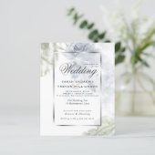 Begroting, maar prachtige Roestblauwe Rozen (Staand voorkant)