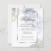 Begroting, maar prachtige Roestblauwe Rozen (Voorkant)