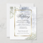 Begroting, maar prachtige Roestblauwe Rozen (Voorkant)