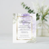 Begroting, maar prachtige Roestelijke Lila Paarse  (Staand voorkant)