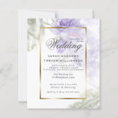 Begroting, maar prachtige Roestelijke Lila Paarse  (Voorkant)