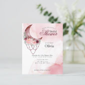 Begroting, maar prachtige Roestische maan Mandala (Staand voorkant)