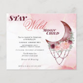 Begroting, maar prachtige Roestische maan Mandala (Voorkant)