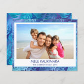 BEGROTING MELE KALIKIMAKA HAWAÏAN TROPICAL FOTO (Voorkant / Achterkant)