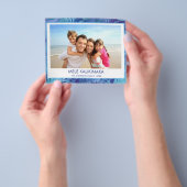 BEGROTING MELE KALIKIMAKA HAWAÏAN TROPICAL FOTO FLYER (Hand)