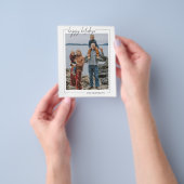 Begroting Merry kerstfeestay Greetings Kaart (Hand)