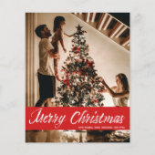 Begroting Merry-kersthandschrift & Red Flyer (Voorkant)