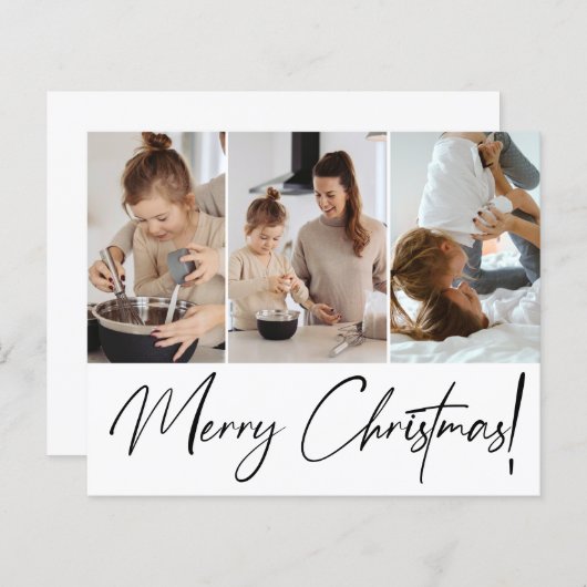 Begroting Merry kerstscript, meerdere foto's (Voorkant / Achterkant)