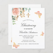 Begroting met eucalyptus blush roos butterfly (Voorkant / Achterkant)