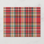 Begroting met kerstfeestelijke uitnodigingen (Achterkant)