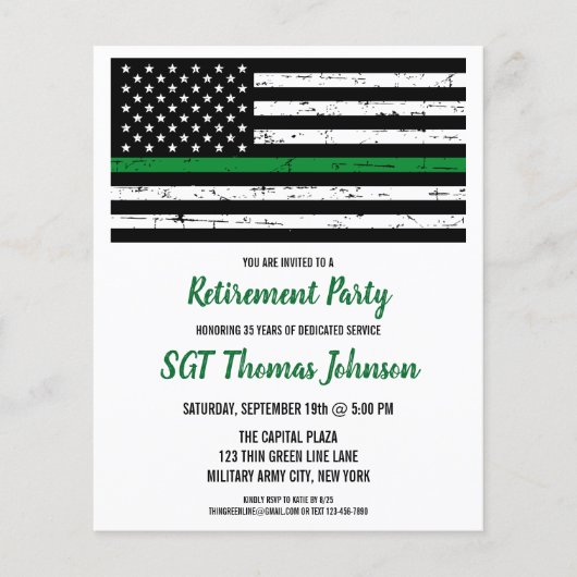 Begroting Militaire Pensioenuitkering Thin Green L (Voorkant)