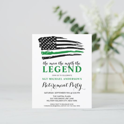 Begroting Militaire Pensioenuitkering Thin Groene  (Staand voorkant)