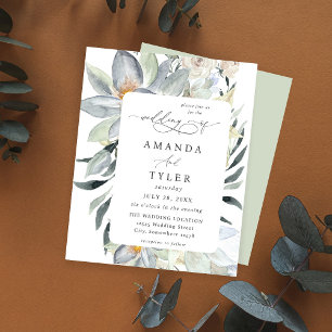 Begroting Mint Greenery & White Floral Wedding - M