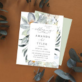 Begroting Mint Greenery & White Floral Wedding - M