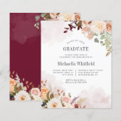 Begroting Modern Botanical Afstuderen 2022 Uitnodi (Voorkant / Achterkant)