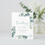 Begroting Modern Eucalyptus Greenery Wedding (Staand voorkant)