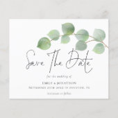 Begroting Modern Eucalyptus Weddenschap bespaart d (Voorkant)