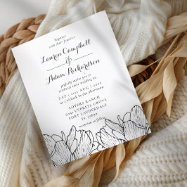 Begroting Modern Floral Weddenschap