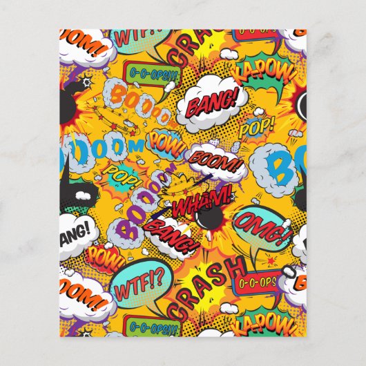 Begroting Modern Fun Comic Book Wedding (Achterkant)