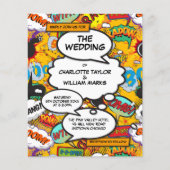 Begroting Modern Fun Comic Book Wedding (Voorkant)