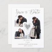 Begroting Modern Heart 3 Foto's Romantische bruilo (Voorkant / Achterkant)