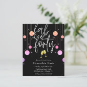 Begroting Modern Sparkle "Fab & Forty" Birthday (Staand voorkant)