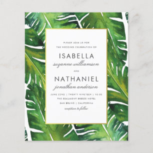 Begroting Moderne Groene Tropische Strijd