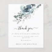 Begroting Moderne kerstfinales Weddenschap Dank u (Voorkant)