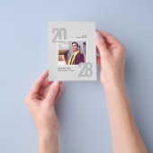 BEGROTING Moderne minimalistische 5 Aankondiging A Flyer (Hand)