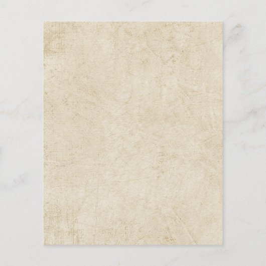 Begroting Moderne Rustic Camping Wedding Invitatio (Achterkant)