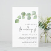 Begroting Moderne uitnodiging voor weddenschappen  (Staand voorkant)