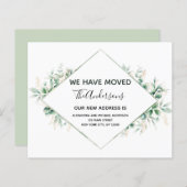 Begroting Moving Announge Eucalyptus Greenery (Voorkant / Achterkant)