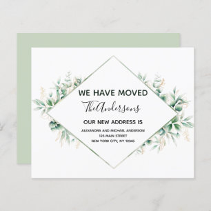 Begroting Moving Announge Eucalyptus Greenery