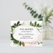 Begroting Moving Announge Eucalyptus Greenery (Staand voorkant)