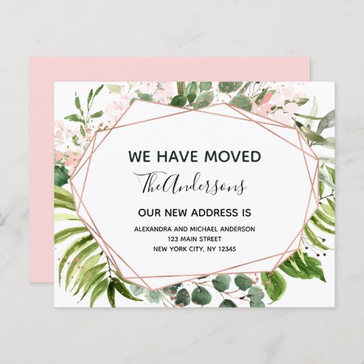 Begroting Moving Announge Eucalyptus Greenery (Voorkant / Achterkant)