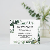 Begroting Moving Announge Eucalyptus Greenery (Staand voorkant)