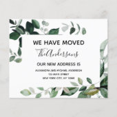 Begroting Moving Announge Eucalyptus Greenery (Voorkant)
