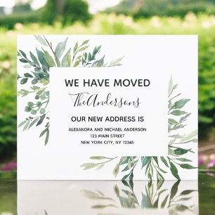 Begroting Moving Announge Eucalyptus Greenery