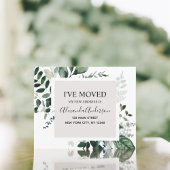 Begroting Moving Announge Eucalyptus Greenery