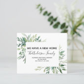 Begroting Moving Announge Eucalyptus Greenery (Staand voorkant)
