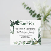 Begroting Moving Announge Eucalyptus Greenery (Staand voorkant)