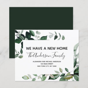 Begroting Moving Announge Eucalyptus Greenery