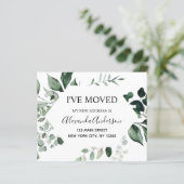 Begroting Moving Announge Eucalyptus Greenery (Staand voorkant)